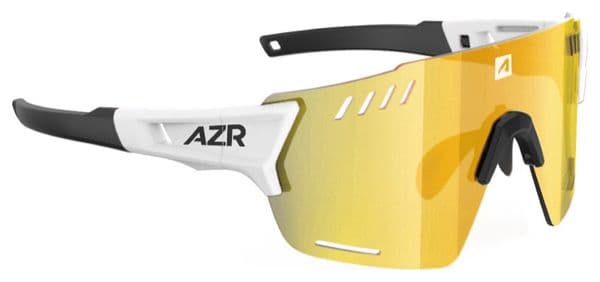 AZR Aspin RX White - Gold Lenses