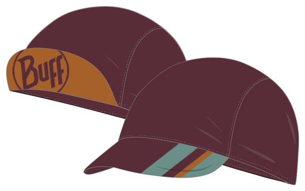 Unisex Buff Pack Cycle Cap Bordeaux/Oranje