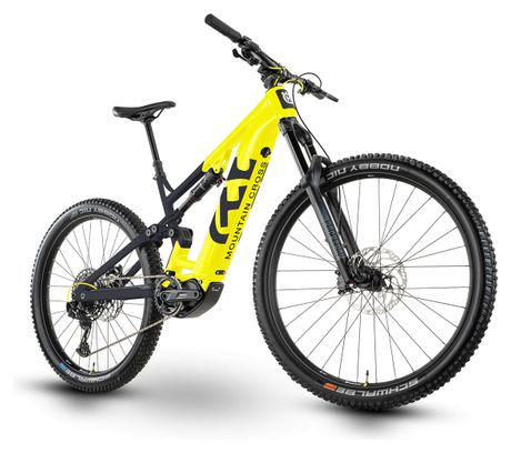 Elektro-Mountainbike Husqvarna Mountain Cross MC1 Tektro M350 9V 630 Wh 29''/27.5'' Gelb/Schwarz 2023