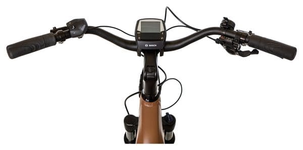 Bicyklet Victoire Elektro-Stadtfahrrad Shimano Alivio 9S 400 Wh 700 mm Braun