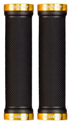 Paire de Grips Reverse Classic 29 mm Noir / Or