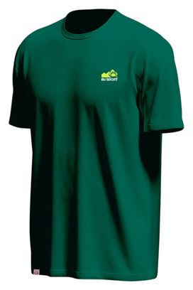 BV Sport Lyocell-Kurzarmtrikot „Pyrénées Trek Summit“ in Grün, Unisex
