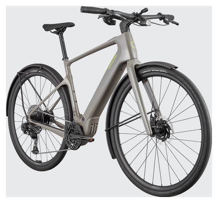 Cannondale Tesoro Neo Carbon 1 Electric City Bike Sram X1 12S 400Wh 700mm Grey
