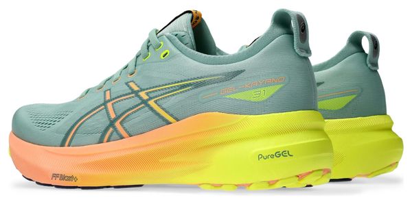 Zapatillas de running Asics Gel-Kayano <strong>31</strong> Paris Verde/Naranja/Amarillo Hombre