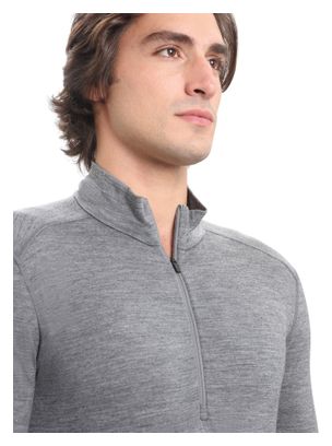 Icebreaker 1/2 Zip Merino 200 Oasis Grey baselayer