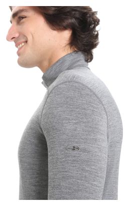 Camiseta interior Icebreaker 1/2 Zip Merino 200 Oasis Gris