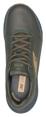 Zapatillas de running Skechers Waterproof Go Run Consistent 3 Streamhaven, verde, para hombre