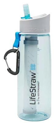 LifeStraw GO 650 ml Bottiglia con filtro per l'acqua Azzurro