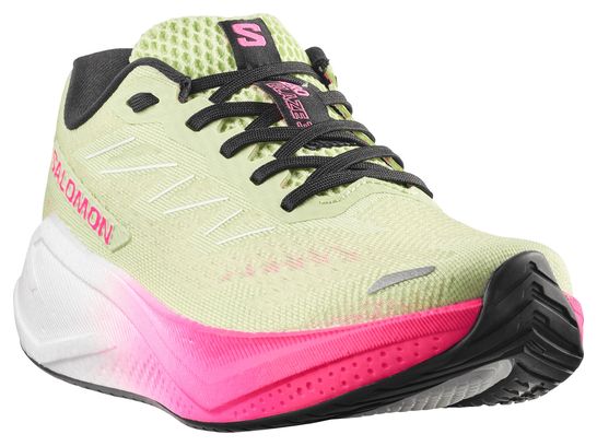 Chaussures Running Salomon Aero Blaze 3 Jaune/Rose Femme