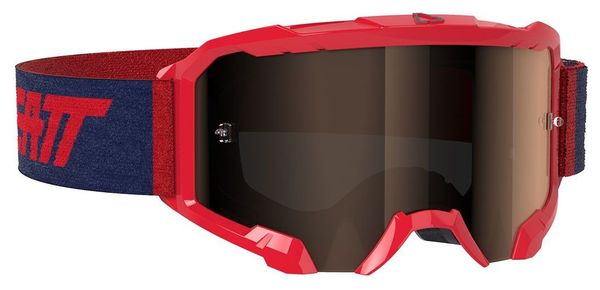 Leatt Velocity 4.5 Iriz Red Mask - UC Platinum Screen 28%