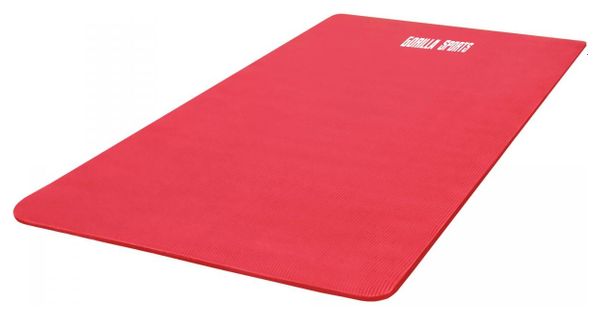 Tapis en mousse grand - 190x100x1 5cm (Yoga - Pilates - sport à domicile) - Couleur : ROUGE