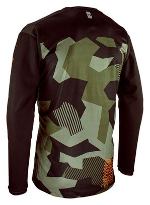 Leatt MTB Gravity 4.0 Camo Kids Long Sleeve Jersey