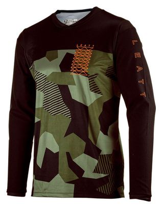 Leatt MTB Gravity 4.0 Camo Kids Long Sleeve Jersey
