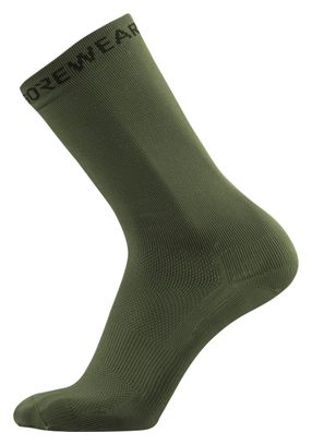 Gore Wear Essential Khaki Green Socks