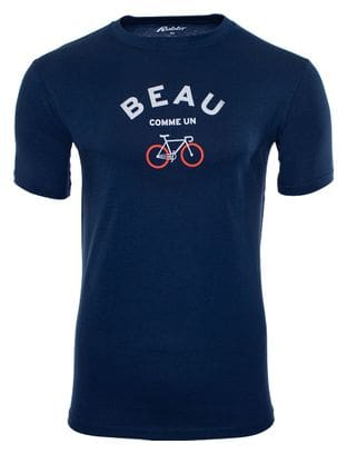 T-Shirt Manches Courtes Rubb'r Beau Bleu