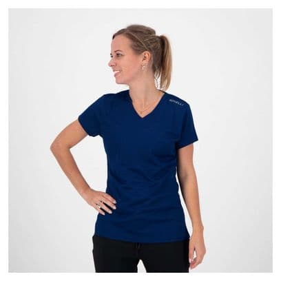 T-Shirt De Sport Manches Courtes Rogelli - Femme - Bleu marine