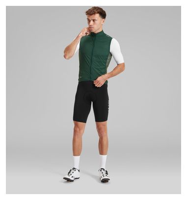 Men's Green Le Col Pro Sleeveless Vest