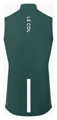 Men's Green Le Col Pro Sleeveless Vest