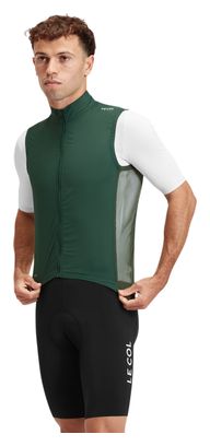 Men's Green Le Col Pro Sleeveless Vest