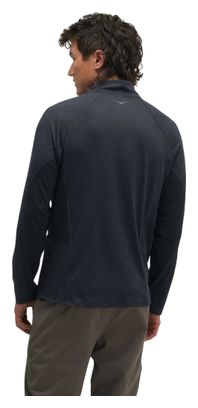 Haut 1/2 Zip Hoka SkyForm Noir Homme
