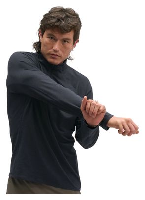 Haut 1/2 Zip Hoka SkyForm Noir Homme
