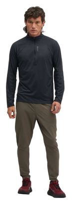 Haut 1/2 Zip Hoka SkyForm Noir Homme