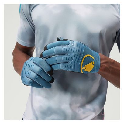 Lange Handschuhe Endura SingleTrack II Blau
