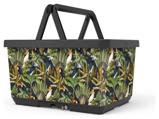 BASKY TOUCAN Panier universel porte-bagage vélo attache rapide  sécurisée - THE BASKY COMPANY