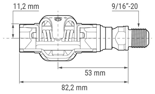 Assioma Pro MX-2 Power Sensor Pedaalpaar (Links + Rechts) Zwart