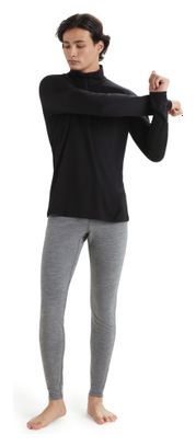 Icebreaker 1/2 Zip Merino 200 Oasis Baselayer Zwart
