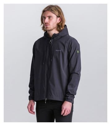 Santini Pluvia Waterproof Giacca Black