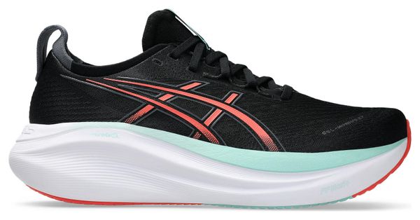 Chaussures Running Asics Gel-Nimbus 27 Noir/Rouge/Bleu Homme