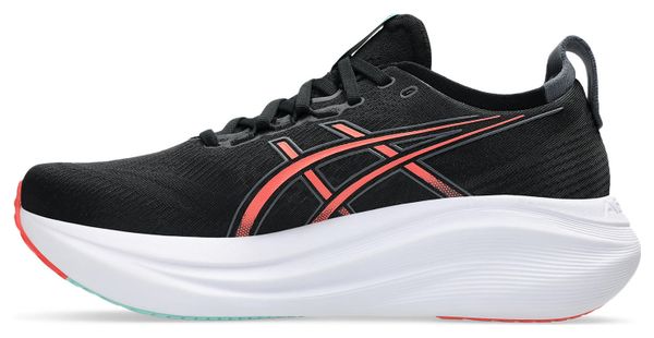 Asics Gel-Nimbus 27 Hardloopschoenen Zwart/Rood/Blauw Heren