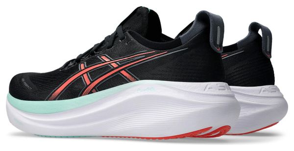 Chaussures Running Asics Gel-Nimbus 27 Noir/Rouge/Bleu Homme