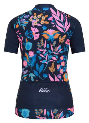 Odlo Women's Performance Custom Jersey met korte mouwen - Black