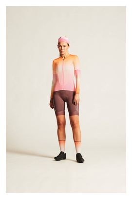 Craft ADV Endur Graphic Kurzarmtrikot Pink/Orange Women