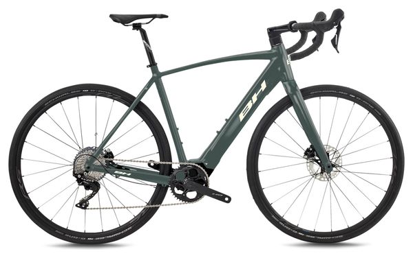 Gravel Electric Bike BH i Gravel X 2.2 Shimano GRX 12v 630wh Green 2025