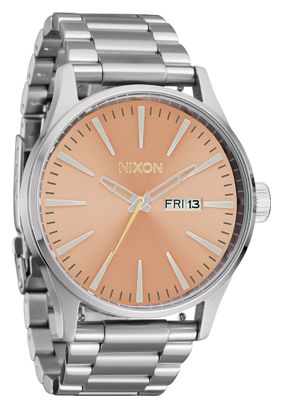 Nixon Sentry Unisex Horloge Zilver/Kleurig