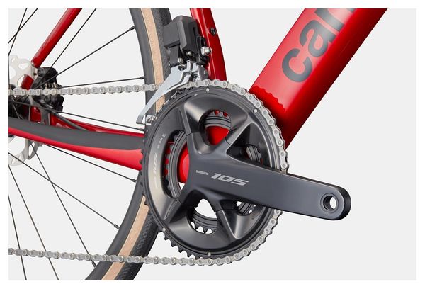 Vélo de Route Cannondale Synapse Carbon 4 Shimano 105 Di2 12V 700 mm Rouge