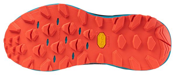 Mizuno Wave Mujin 11 Men's Trail Shoes Grey/Blue/Orange