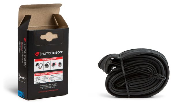 Hutchinson Standard 700 mm Presta 80 mm Luftkammer Schwarz