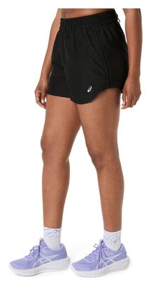 Pantaloncini Asics Nagino Run Adjustable 4in Nero Donna