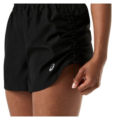 Pantaloncini Asics Nagino Run Adjustable 4in Nero Donna