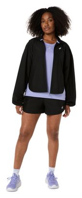 Pantaloncini Asics Nagino Run Adjustable 4in Nero Donna