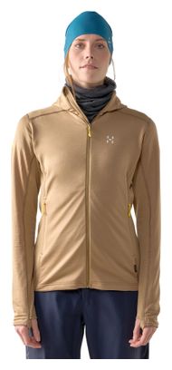 Polar Haglöfs L.I.M Mid Multi II Hood Marrone Donna