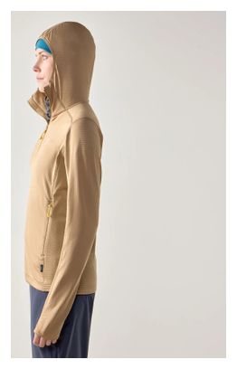 Polar Haglöfs L.I.M Mid Multi II Hood Marrone Donna