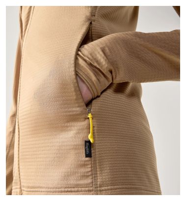 Polar Haglöfs L.I.M Mid Multi II Hood Marrone Donna