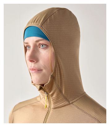 Polar Haglöfs L.I.M Mid Multi II Hood Marrone Donna