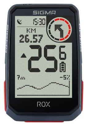 Sigma ROX 4.0 Sensor Set Computer GPS Nero