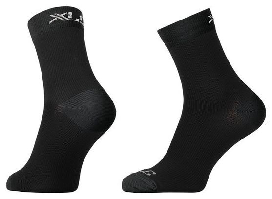 Par de calcetines de compresión XLC Race Negro